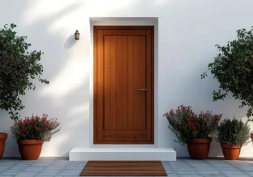 Puerta principal de la vivienda