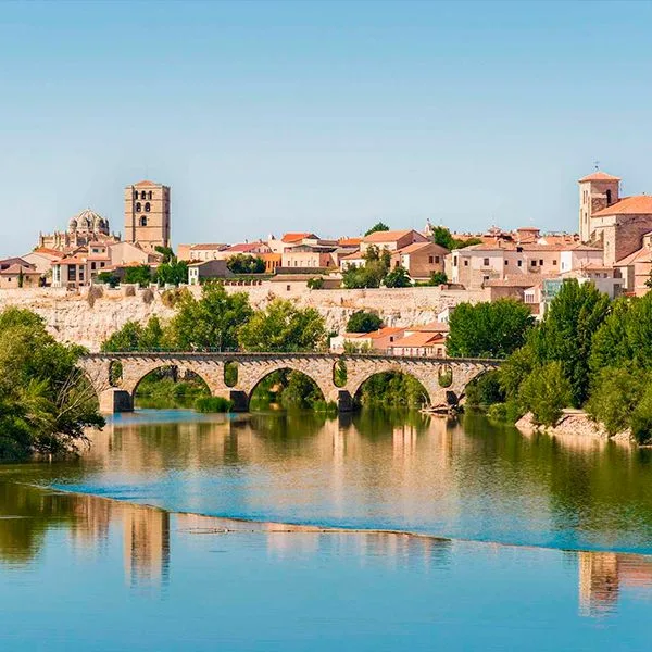 Vista local de Zamora