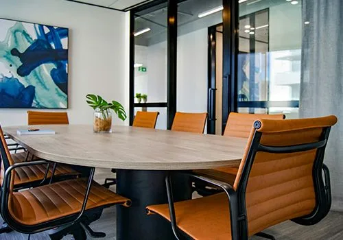 Sala de reuniones de una oficina