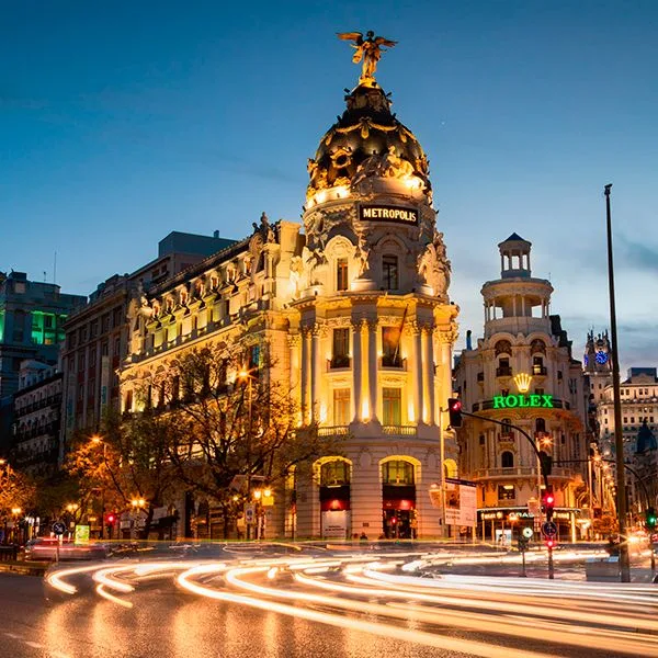 Vista local de Madrid