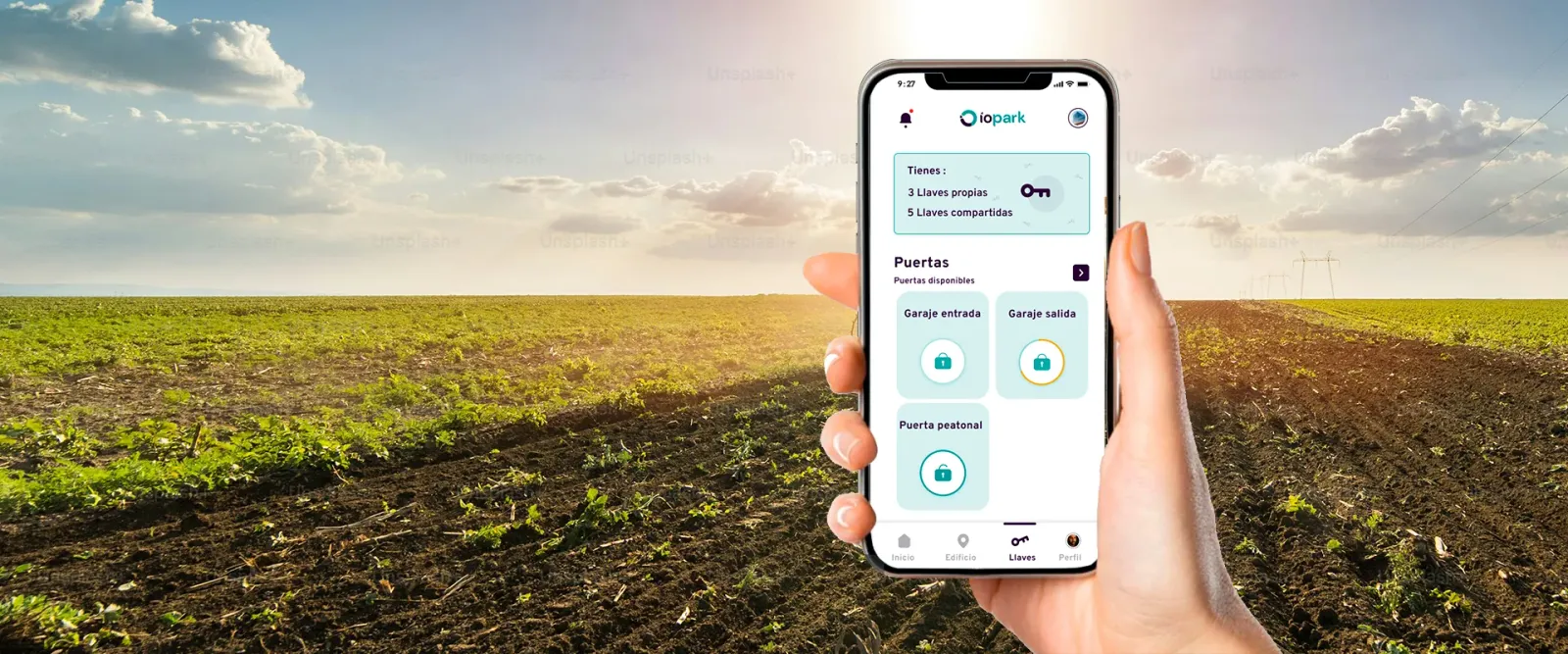 Acceso inteligente para granjas y explotaciones agrícolas